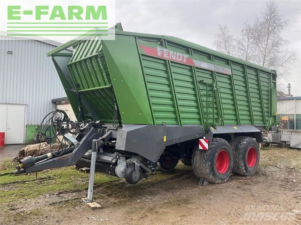 Fendt tigo 75 vr Andere Auflieger