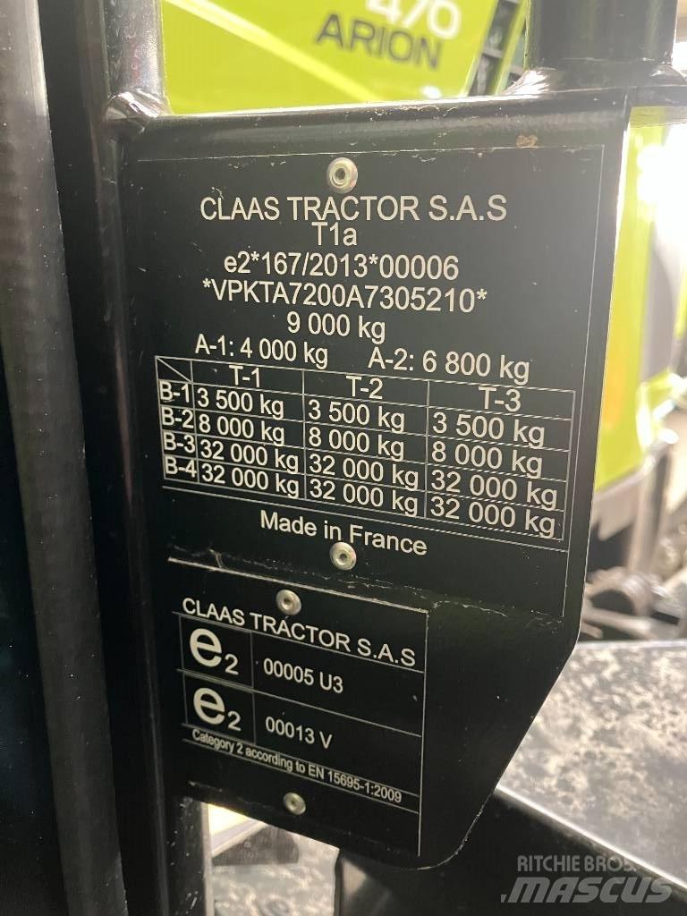 Claas Arion 470 Traktoren
