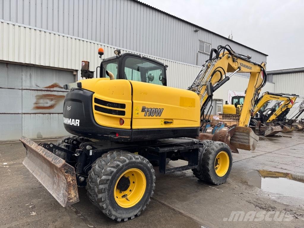 Yanmar B110W (40518) Mobilbagger