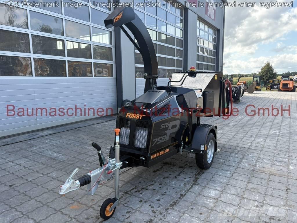  Först ST6P -werkneu- Holzhäcksler