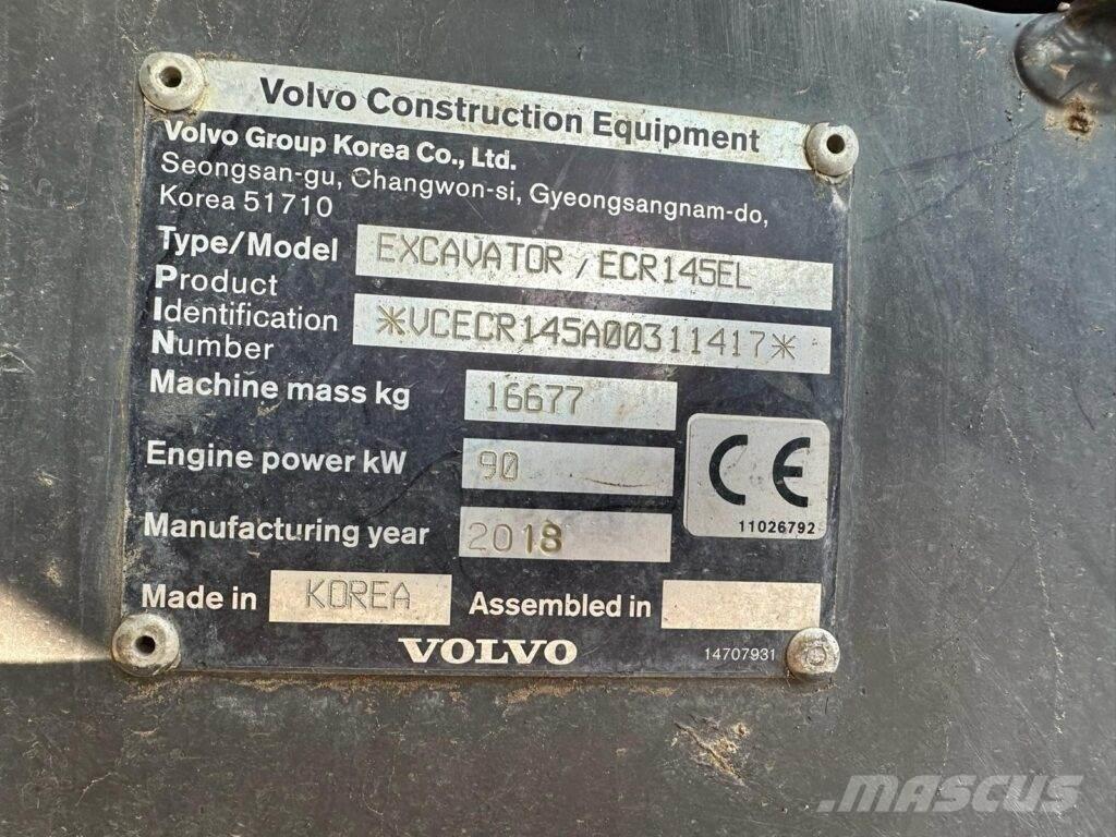 Volvo ECR145EL Raupenbagger