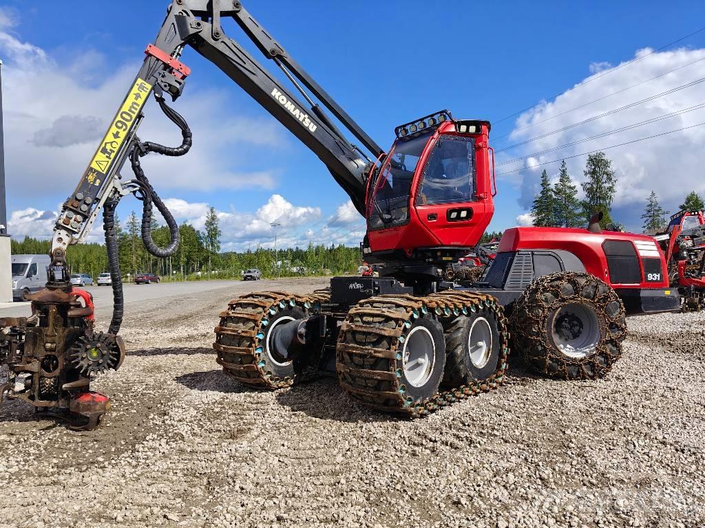 Komatsu 931 Harvester