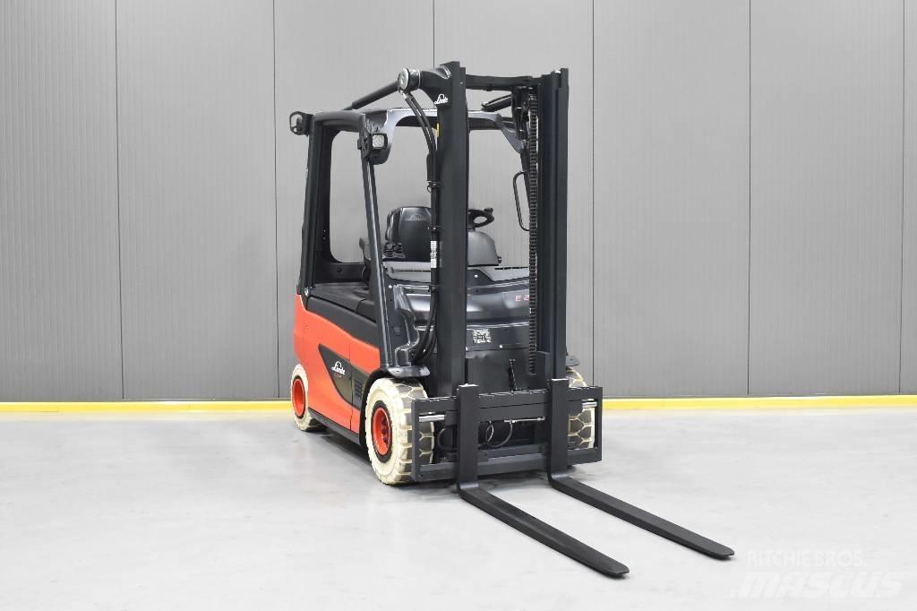 Linde E 25-01 Elektrostapler