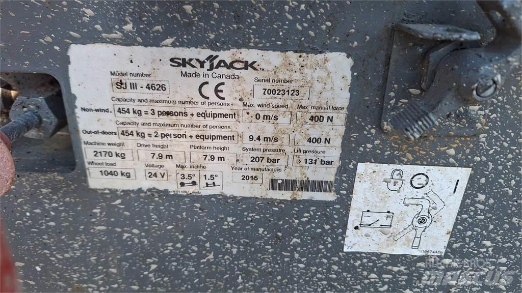 SkyJack SJIII4626 Scheren-Arbeitsbühnen