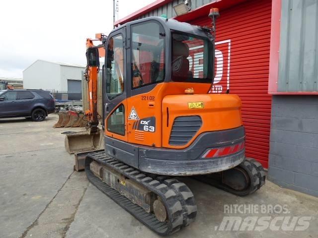 Doosan DX 63-3 Minibagger < 7t