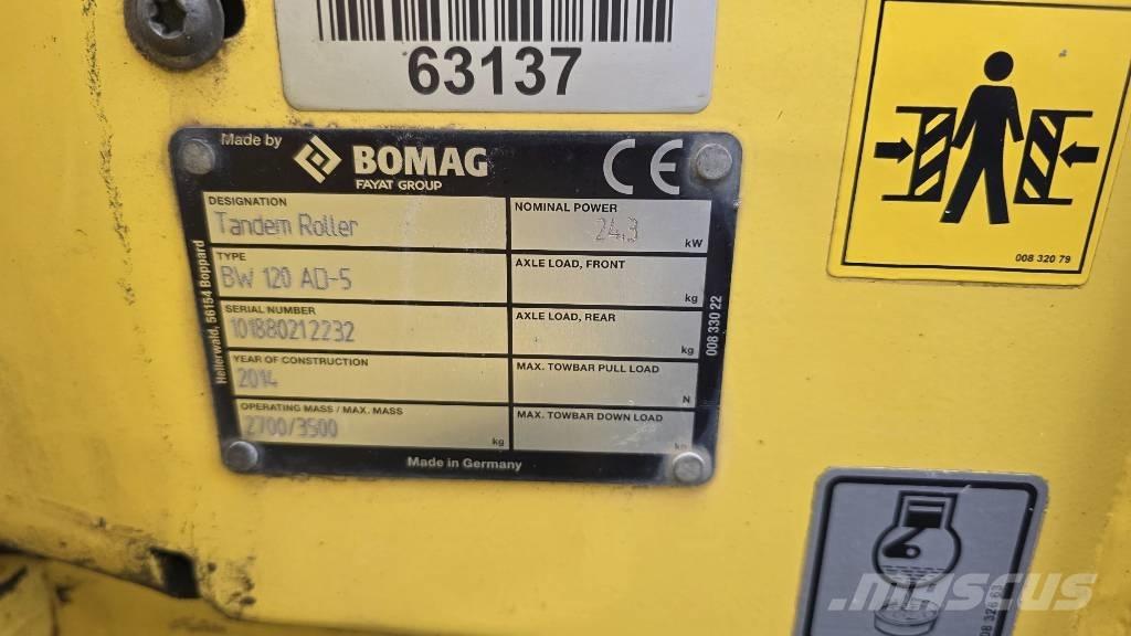 Bomag BW120-5 Tandemwalzen