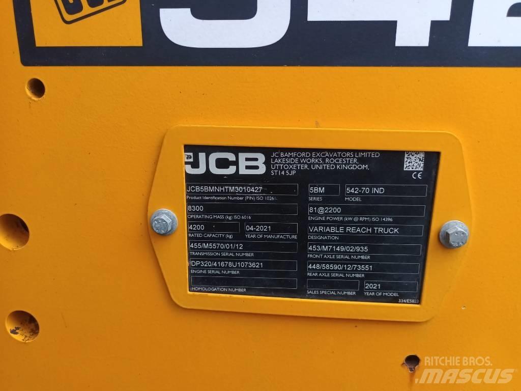 JCB 542-70 IND Teleskop-Radlader