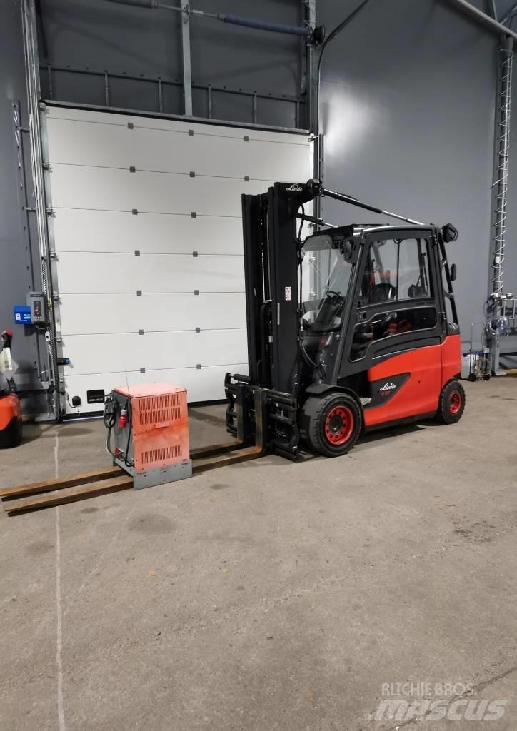 Linde E50HL-01 Elektrostapler