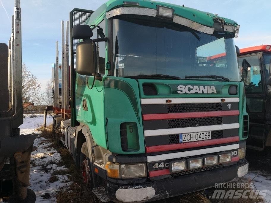 Scania 144 G Kranwagen