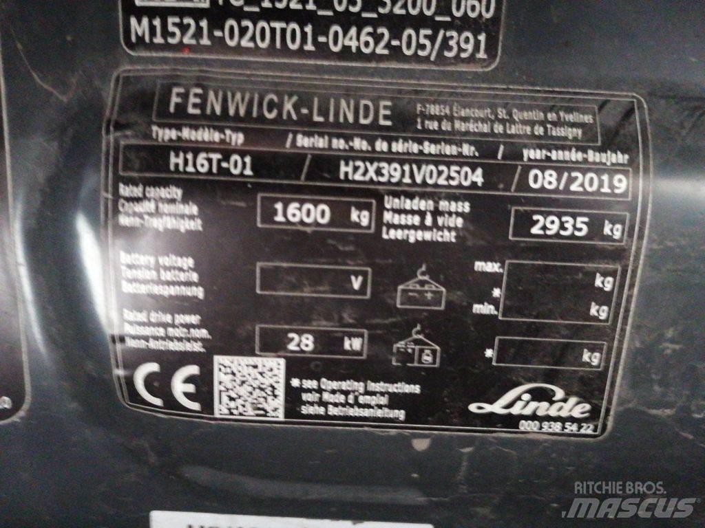 Linde H16T-01 Gasstapler