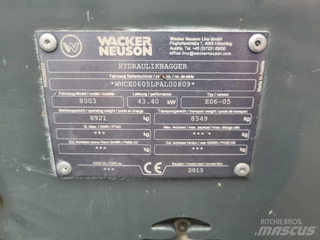Wacker Neuson 8003 Midibagger  7t - 12t