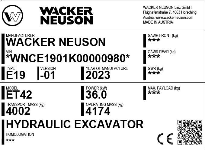 Wacker Neuson ET42 Raupenbagger