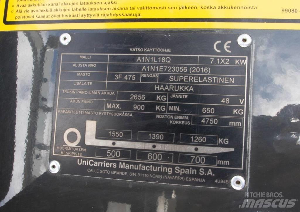 UniCarriers A1N1L18Q Elektrostapler