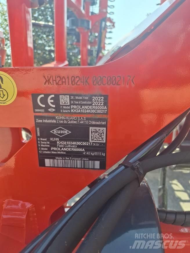 Kuhn Prolander 6000 Grubber