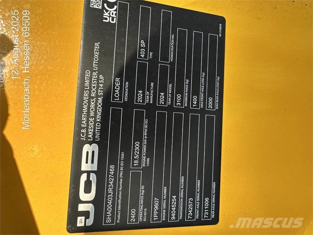 JCB 403 Radlader