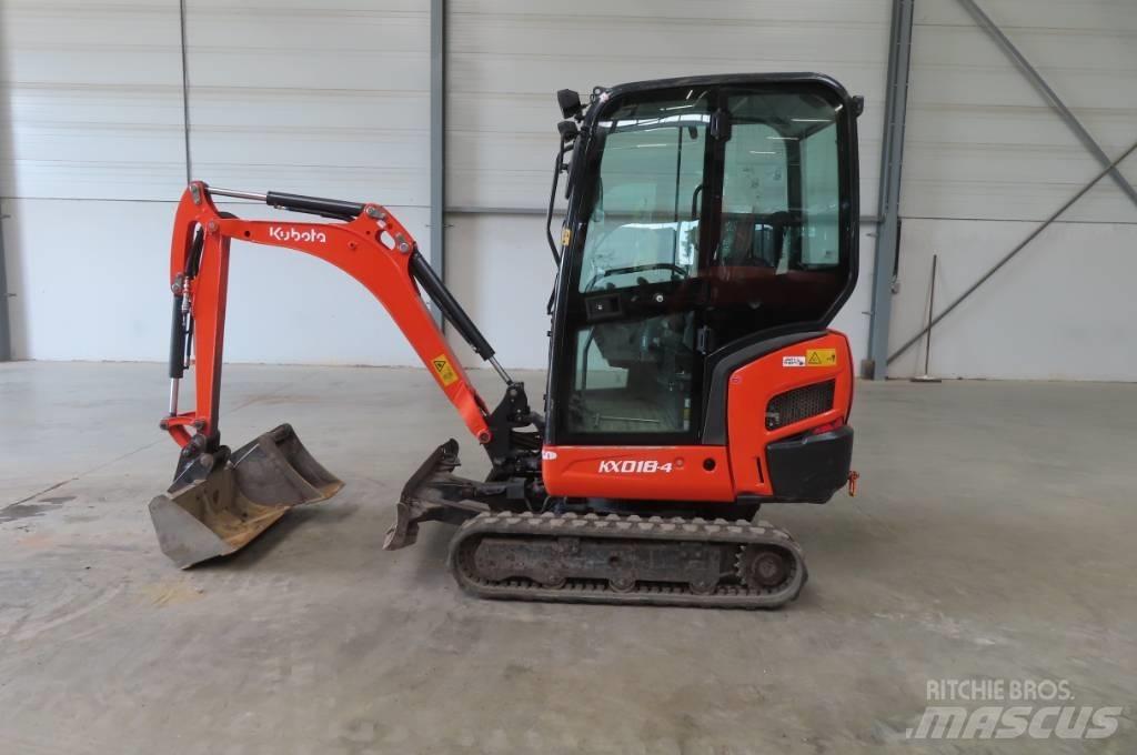 Kubota KX 018-4 Minibagger < 7t