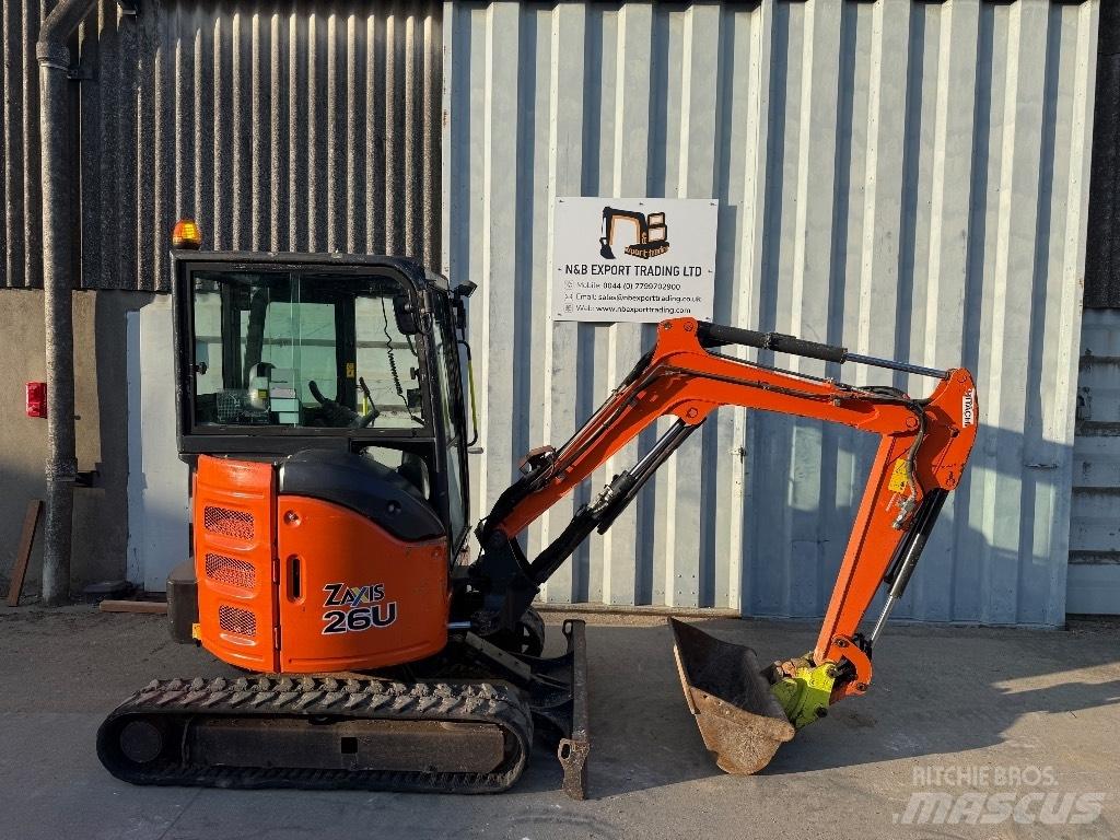 Hitachi ZX 26 Minibagger < 7t
