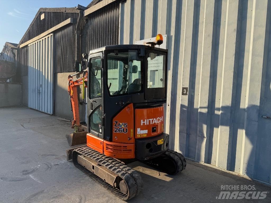 Hitachi ZX 26 Minibagger < 7t