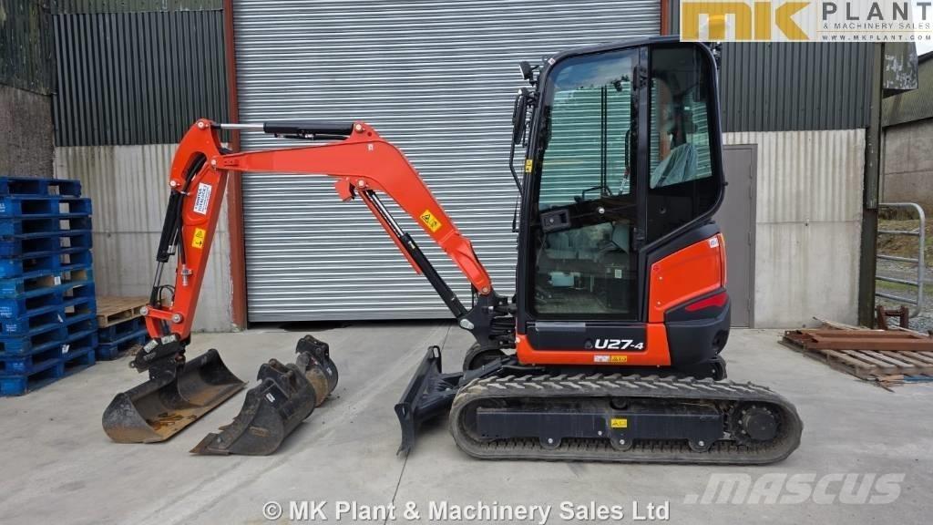 Kubota U 27-4 Minibagger < 7t