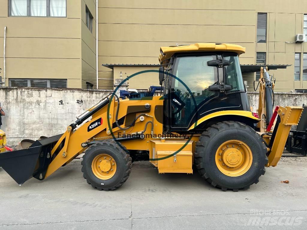 CAT 420 F Baggerlader