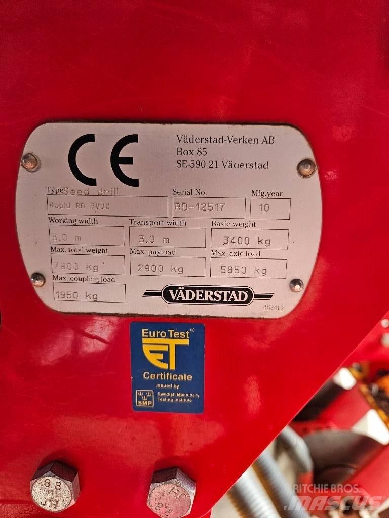 Väderstad Rapid300C Drillmaschinenkombination