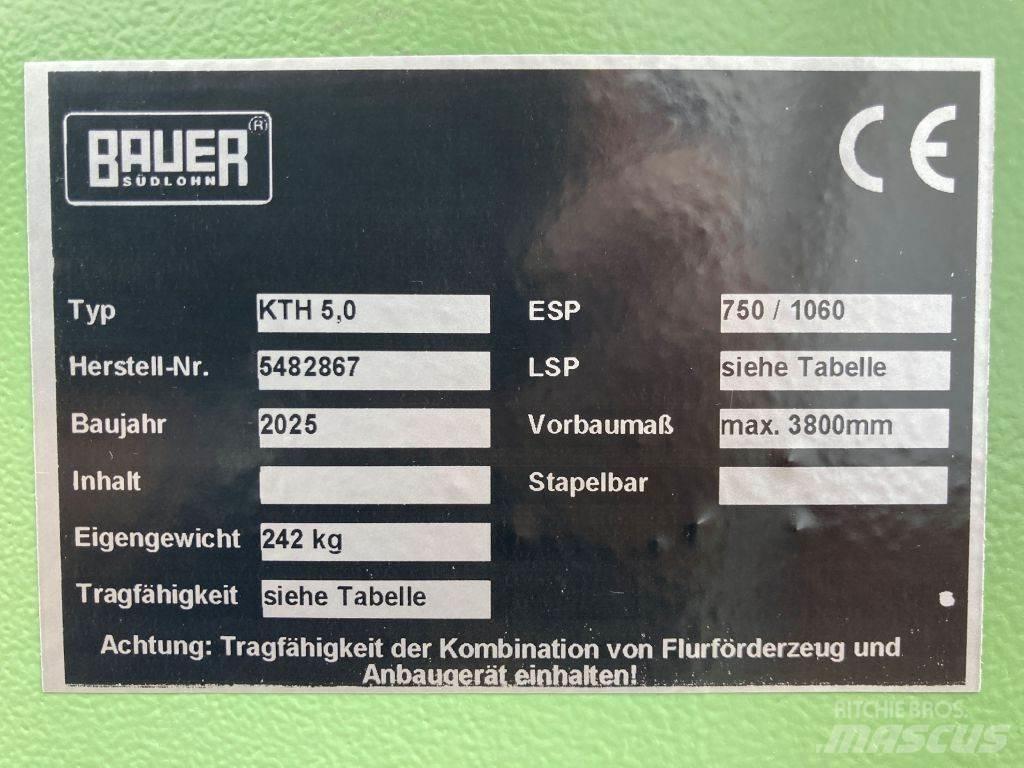 Bauer KTH 5,0 Sonstige Flurförderzeuge