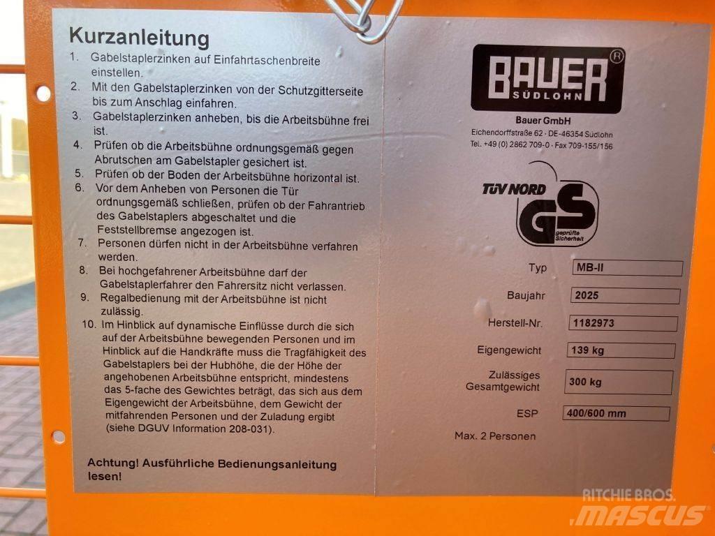 Bauer MB-II Sonstige Flurförderzeuge