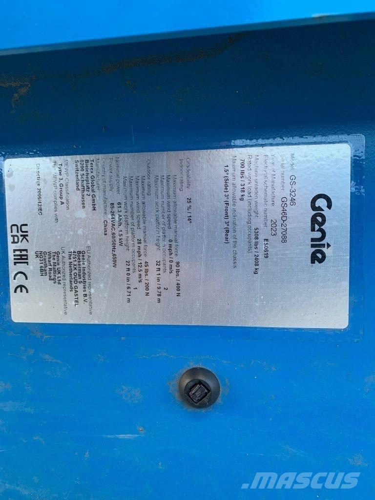 Genie GS-3246 Scheren-Arbeitsbühnen