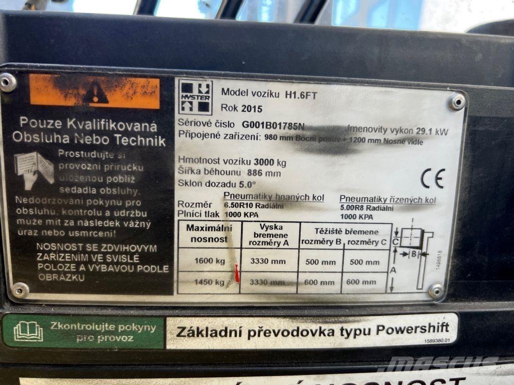 Hyster H 1.6 FT Dieselstapler