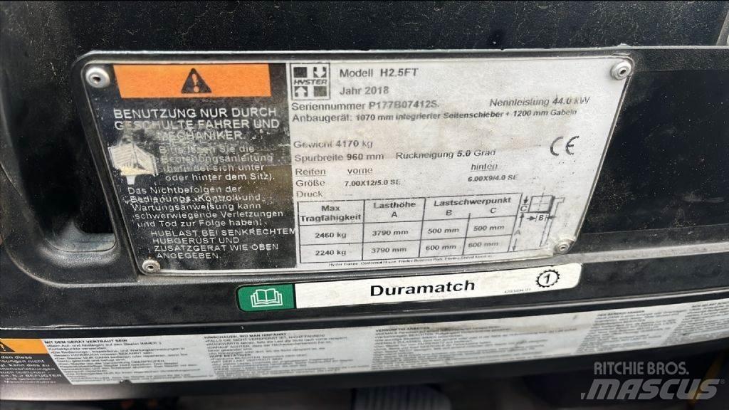 Hyster H 2.5 FT Gasstapler