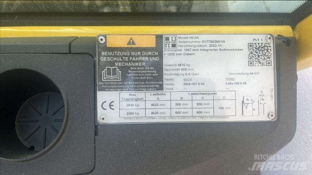 Hyster H 3.0 A Dieselstapler