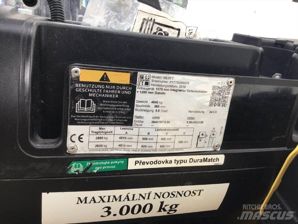 Hyster H 3.0 FT Dieselstapler