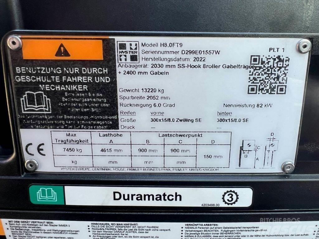 Hyster H 8.0 FT9 Dieselstapler