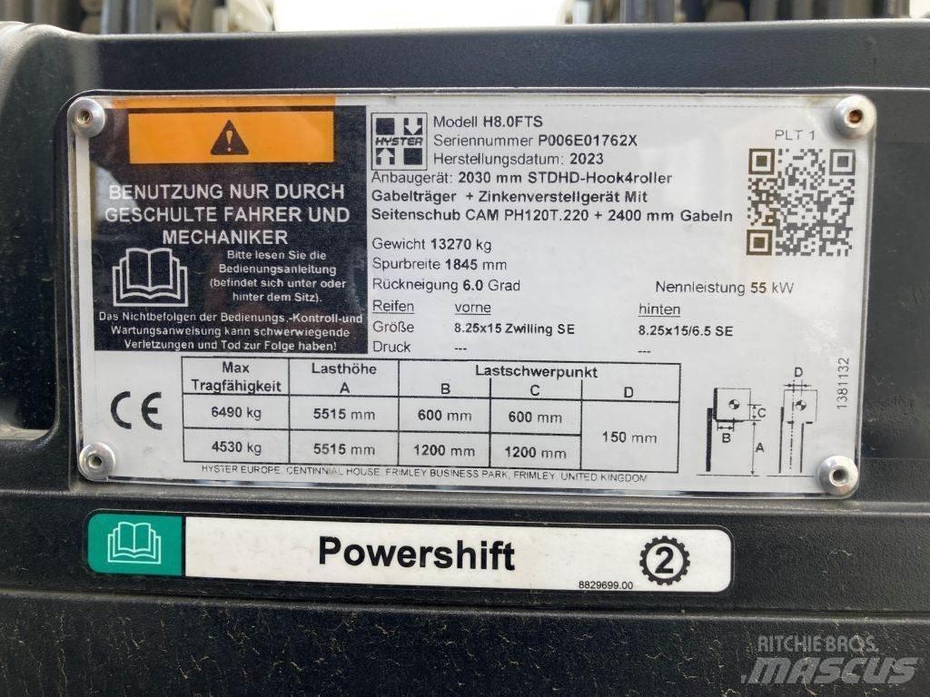 Hyster H 8.0 FTS Dieselstapler