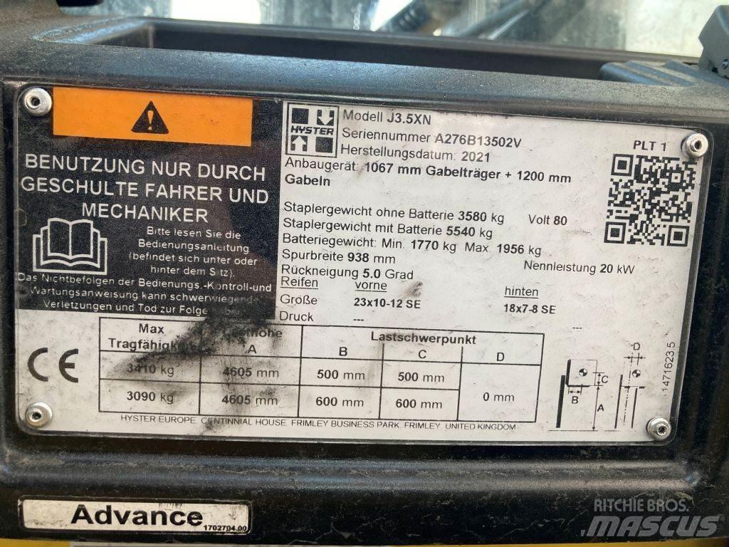 Hyster J 3.5 XN Elektrostapler