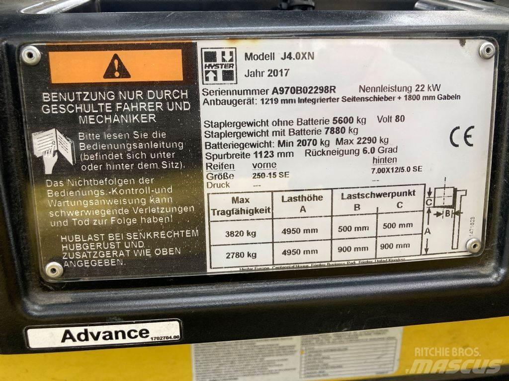 Hyster J 4.0 XN Elektrostapler