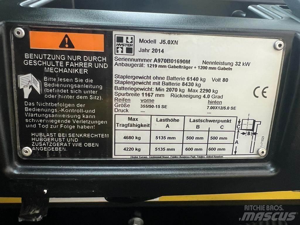 Hyster J 5.0 XN Elektrostapler