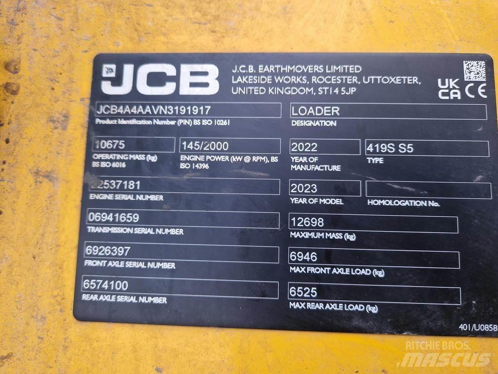 JCB 419S Sonstige Landmaschinen