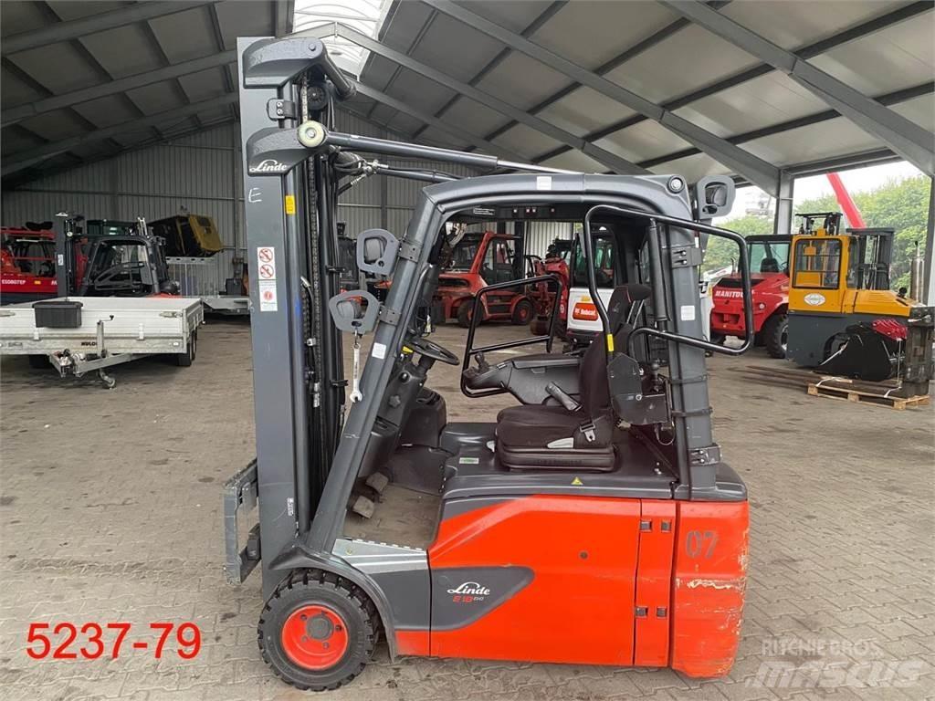 Linde E 18 L 02 EVO Elektrostapler