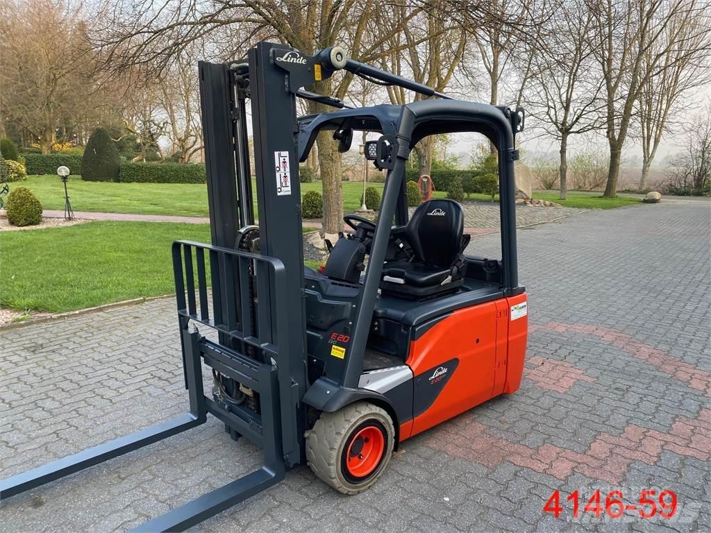 Linde E 20 L 02 Elektrostapler