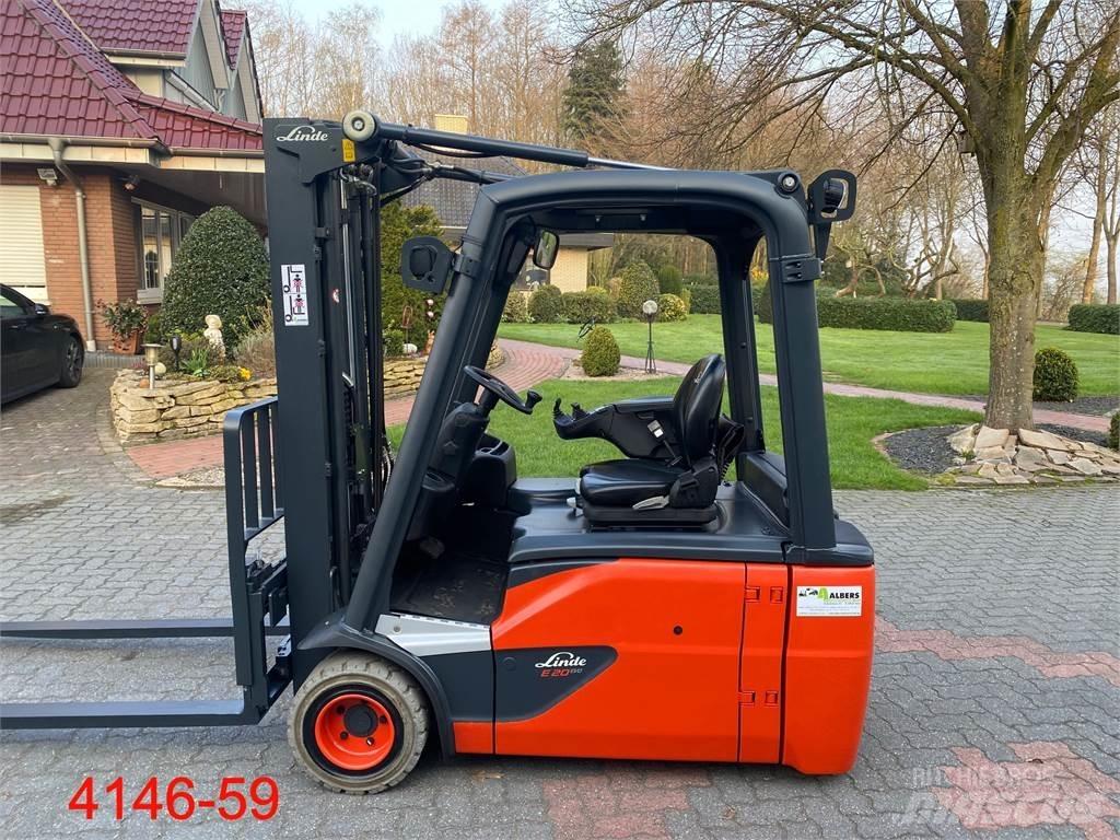 Linde E 20 L 02 Elektrostapler