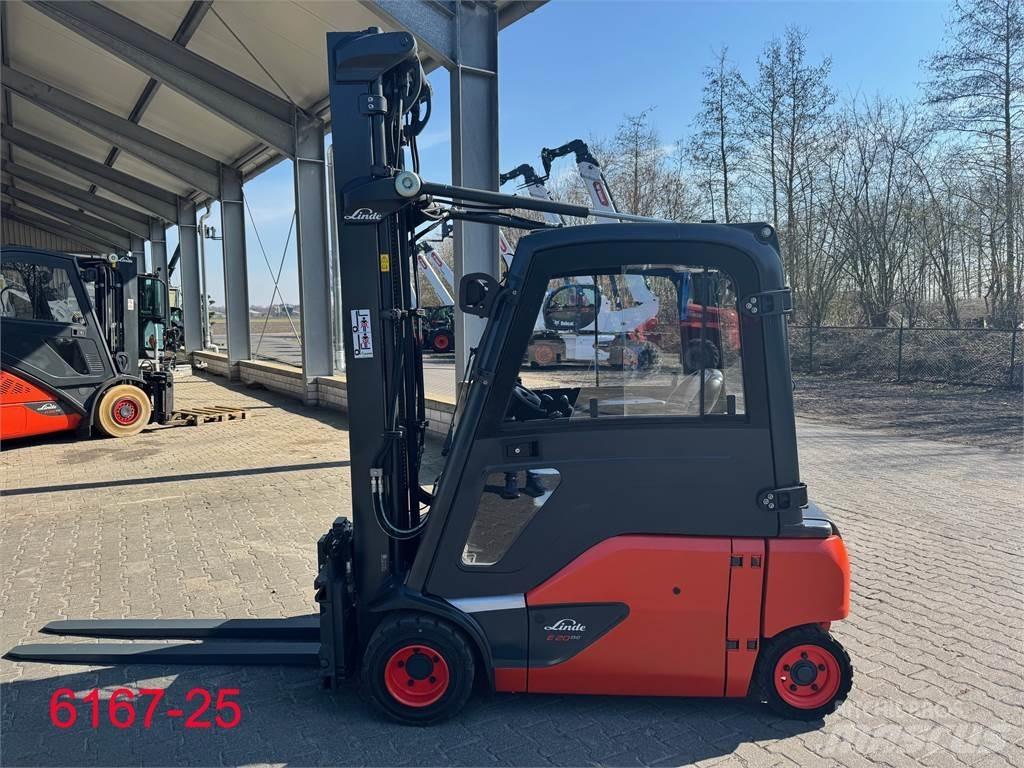 Linde E 20 PH 386 Elektrostapler