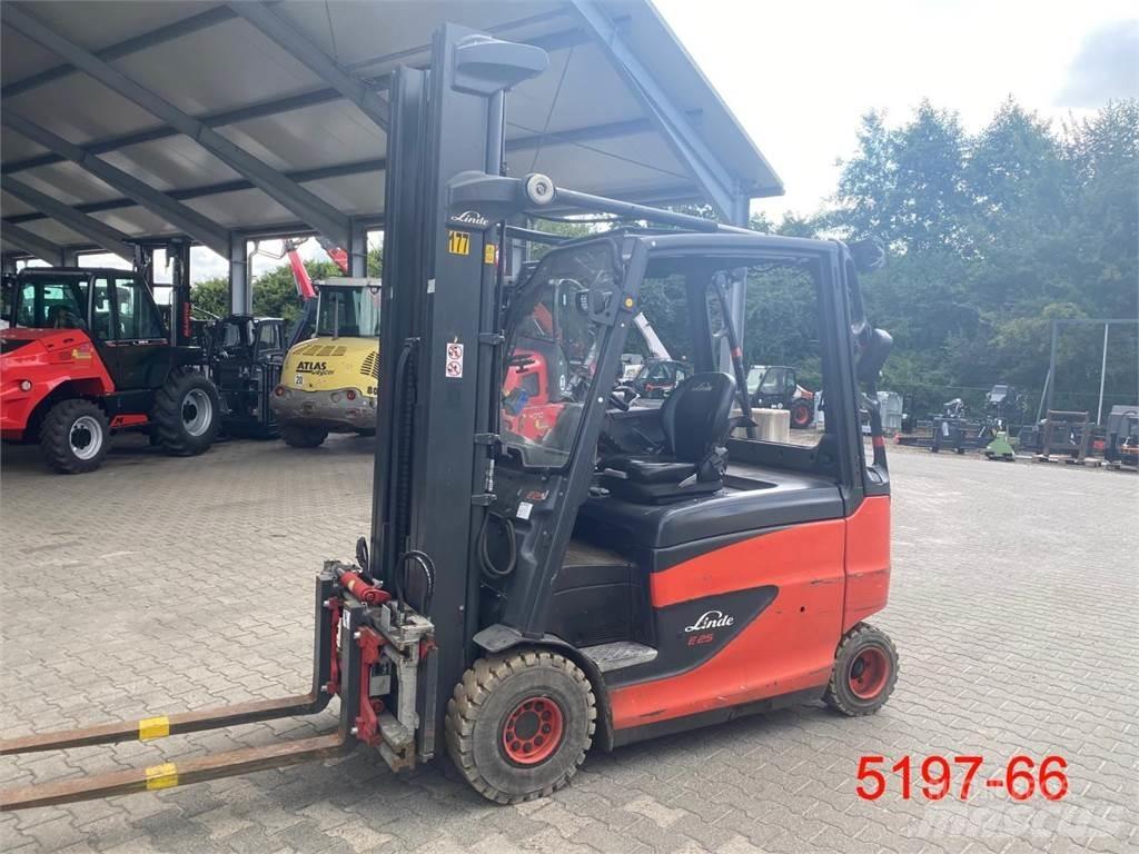 Linde E 25 HL - 01 600 Elektrostapler