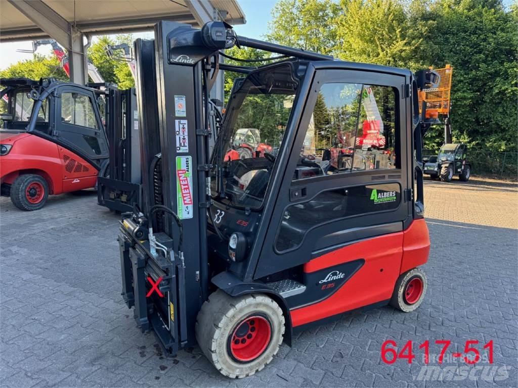 Linde E 35 L 01 Elektrostapler