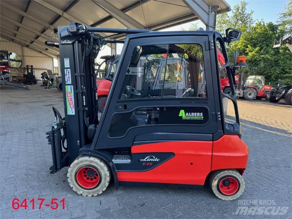 Linde E 35 L 01 Elektrostapler