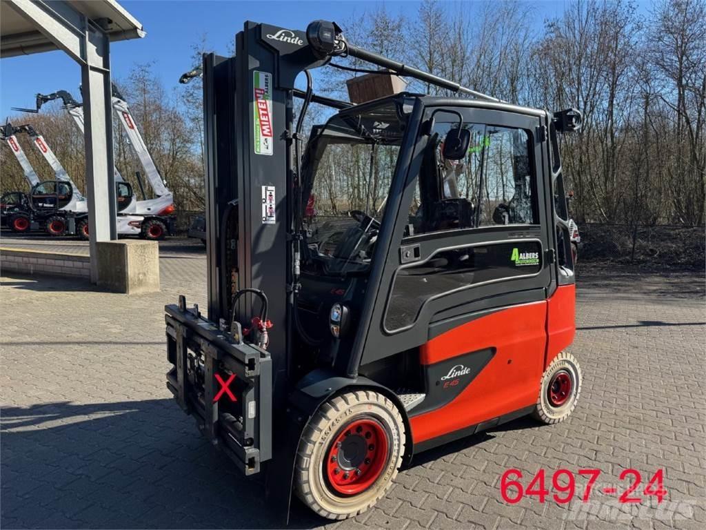 Linde E 45 HL 600 Elektrostapler