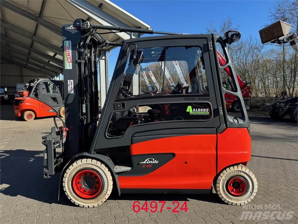 Linde E 45 HL 600 Elektrostapler