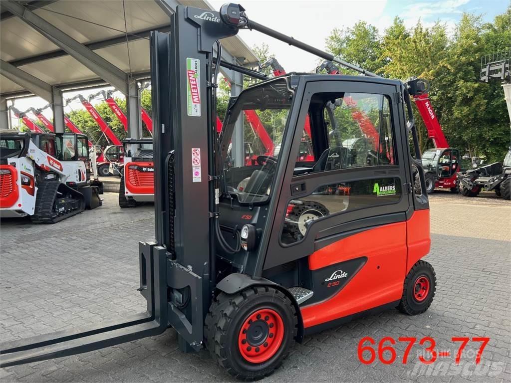 Linde E 50 HL Elektrostapler