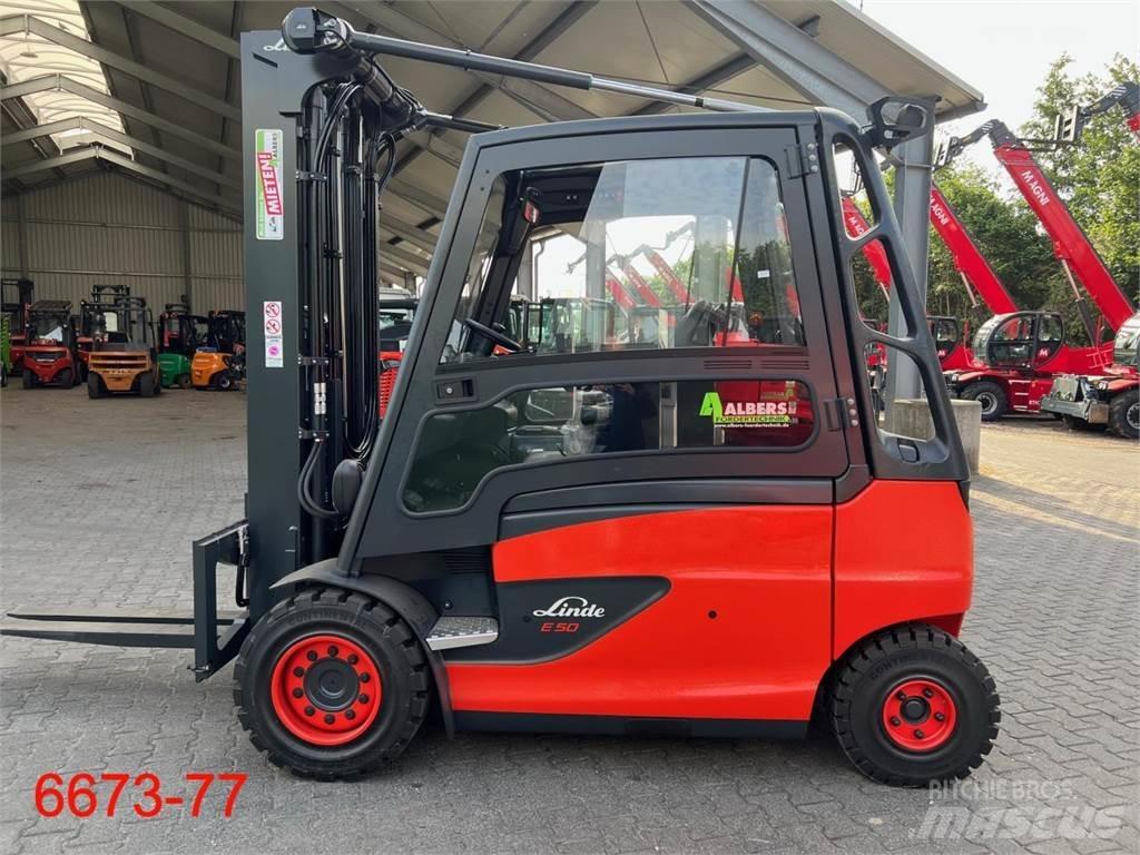 Linde E 50 HL Elektrostapler