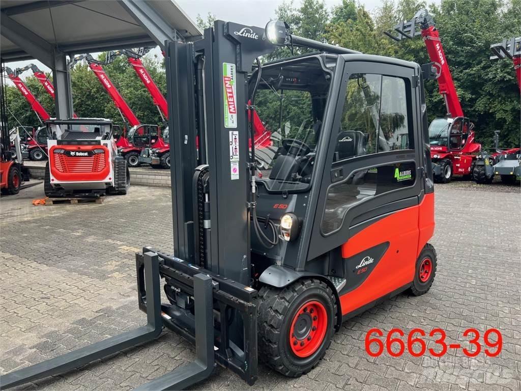 Linde E 50 HL 01 Elektrostapler